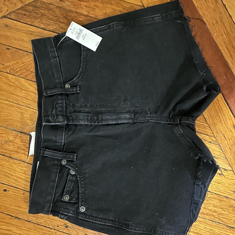 GAP Charcoal Denim Shorts